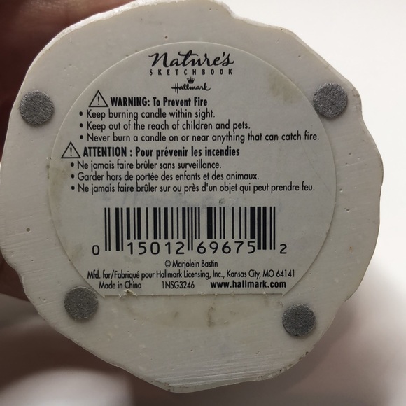 Hallmark Nature’s Sketchbook Marjolein Bastin Santa Votive Candle Holder - Picture 4 of 6